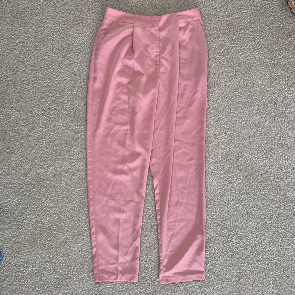 ASOS | Suit Tapered Pants in Pink - Picture 2 of 5